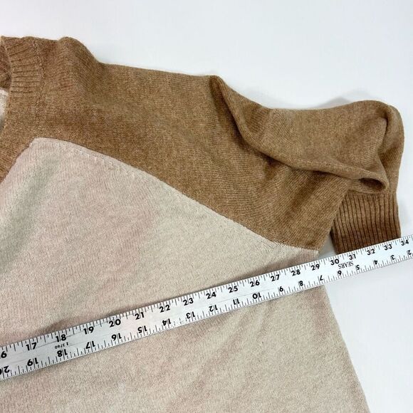 Torrid Sweater Womens 4x White Brown Heathered Ribbed Crew Neck Long Sleeve - Picture 3 of 8